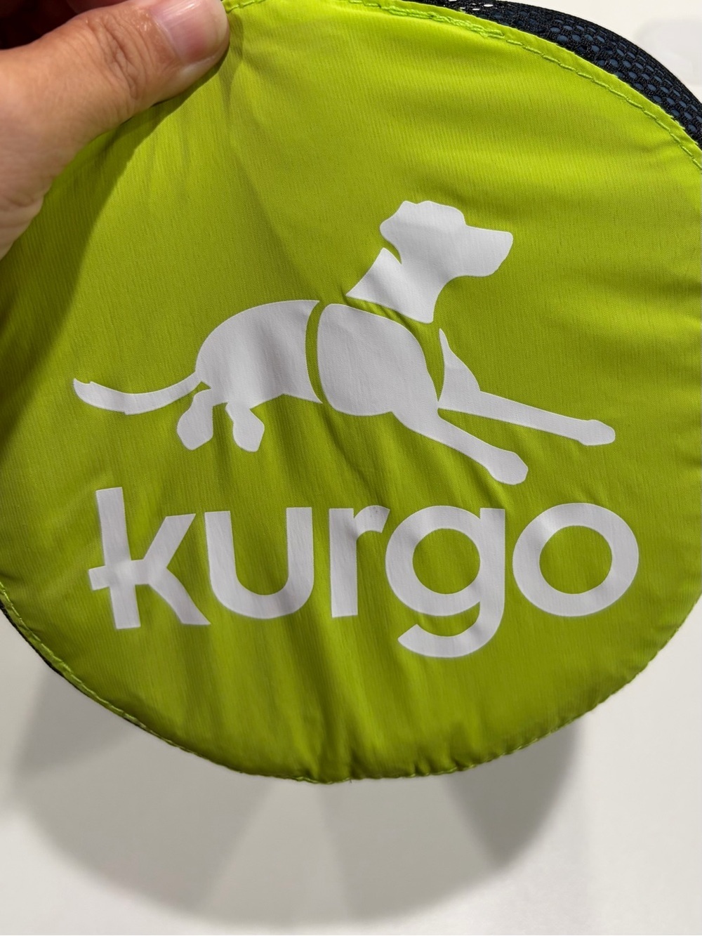 Kurgo Pupsack Dog Sleeping Bag 30" Nylon Blue Insulated Lightweight Pad NWT